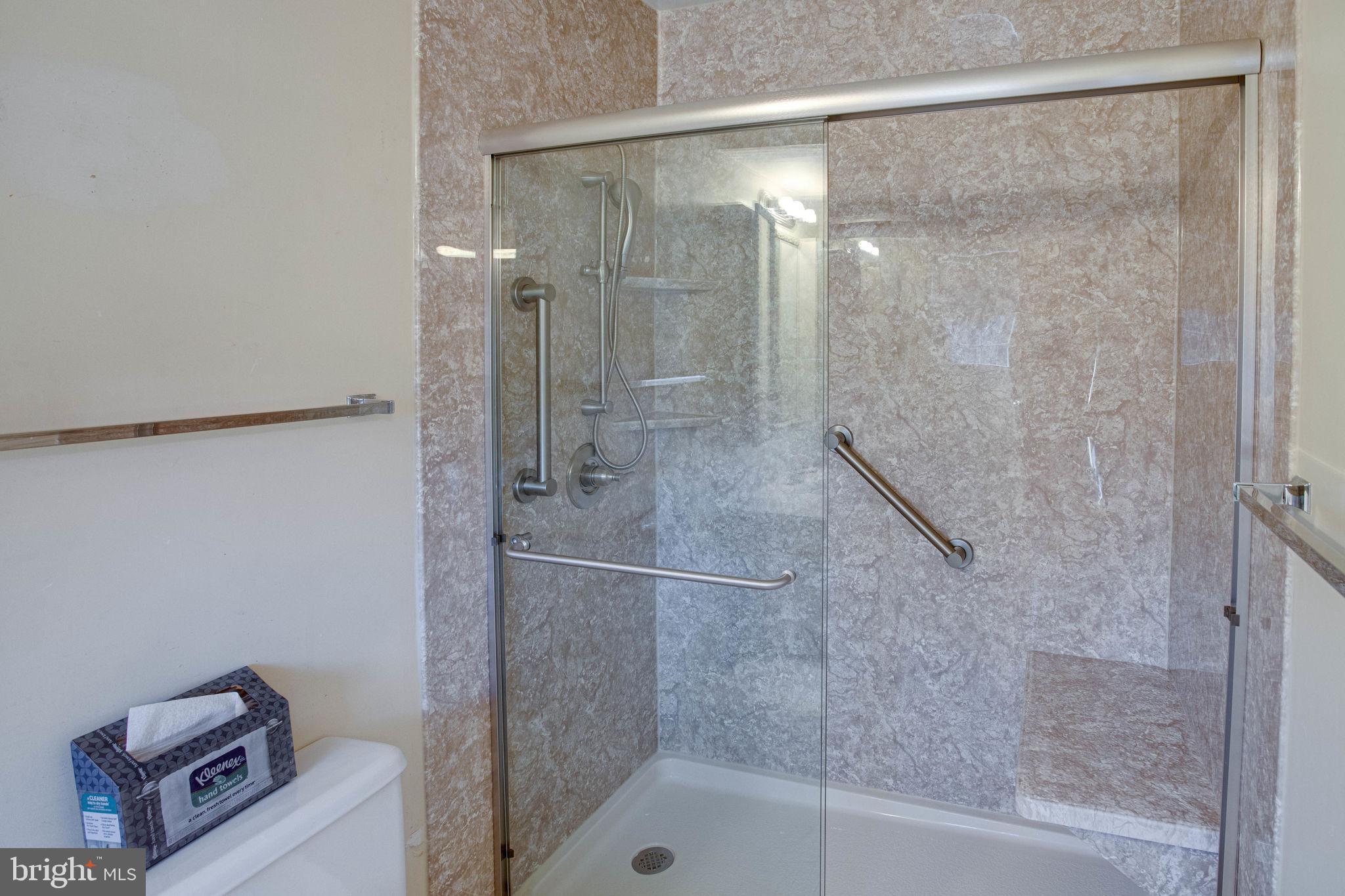10128 Red Spruce Road Fairfax, VA 22032 - Photo 30 of 48 Renovated Master Bathroom Shower