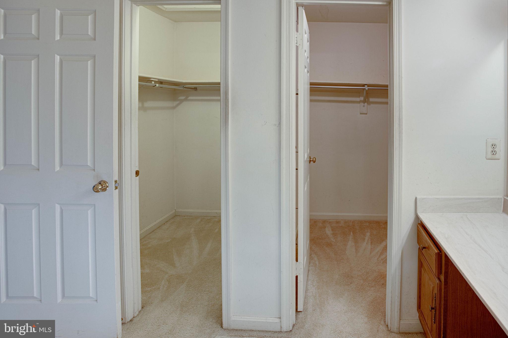 10128 Red Spruce Road Fairfax, VA 22032 - Photo 31 of 48 Master Bedroom with 2 Walk In Closets