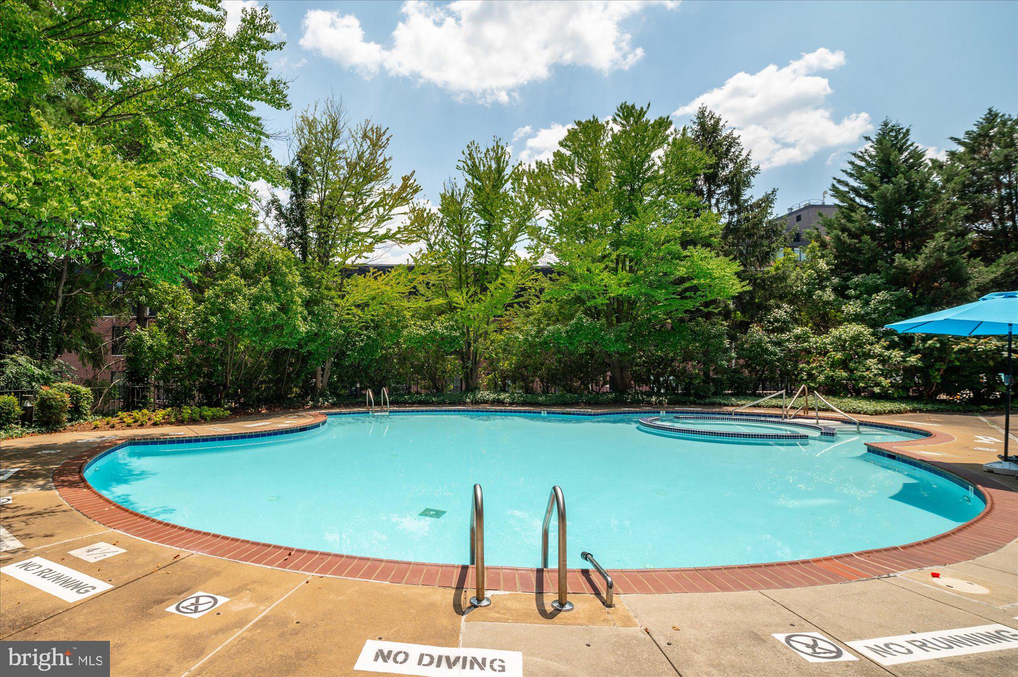 2111 Wisconsin Avenue Northwest, Unit 606 Washington, DC 20007 - Photo 12 of 22 a view of a swimming pool and outdoor space