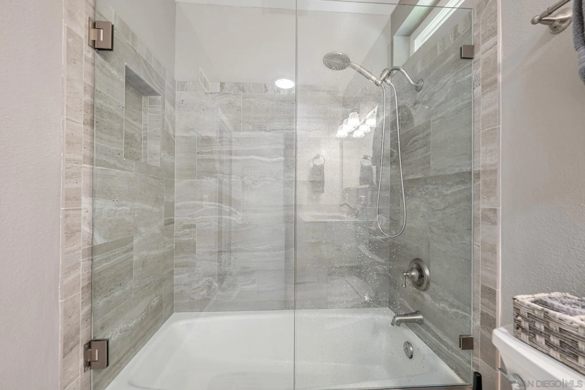 3304 Del Charro Road Jamul, CA 91935 - Photo 28 of 44 a bathroom with a shower and a toilet