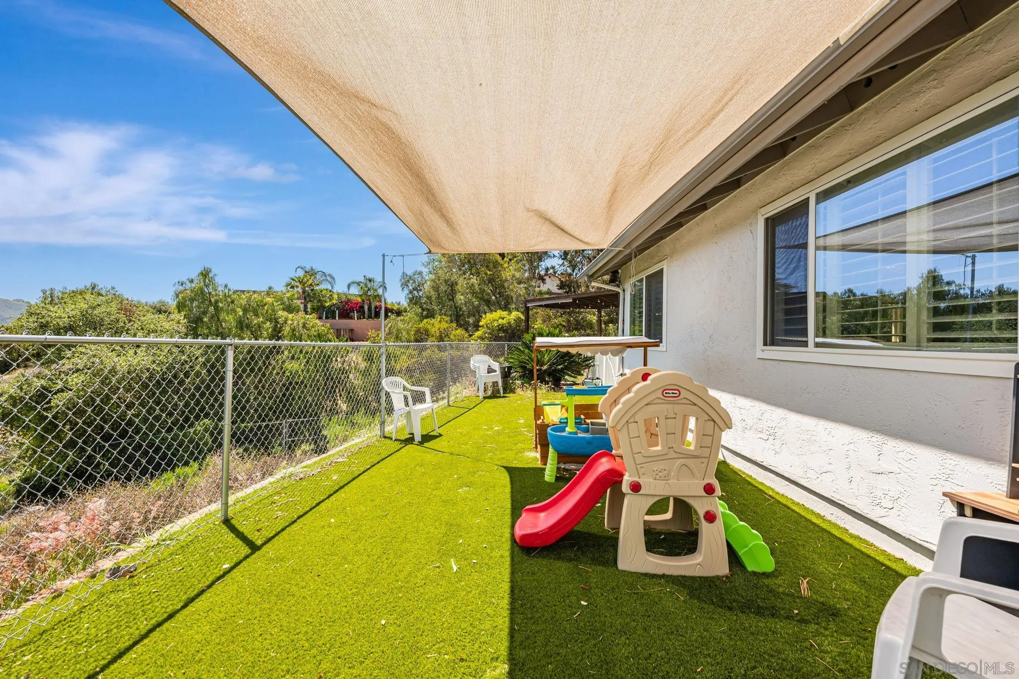 3304 Del Charro Road Jamul, CA 91935 - Photo 33 of 44 a view of a backyard with swimming pool
