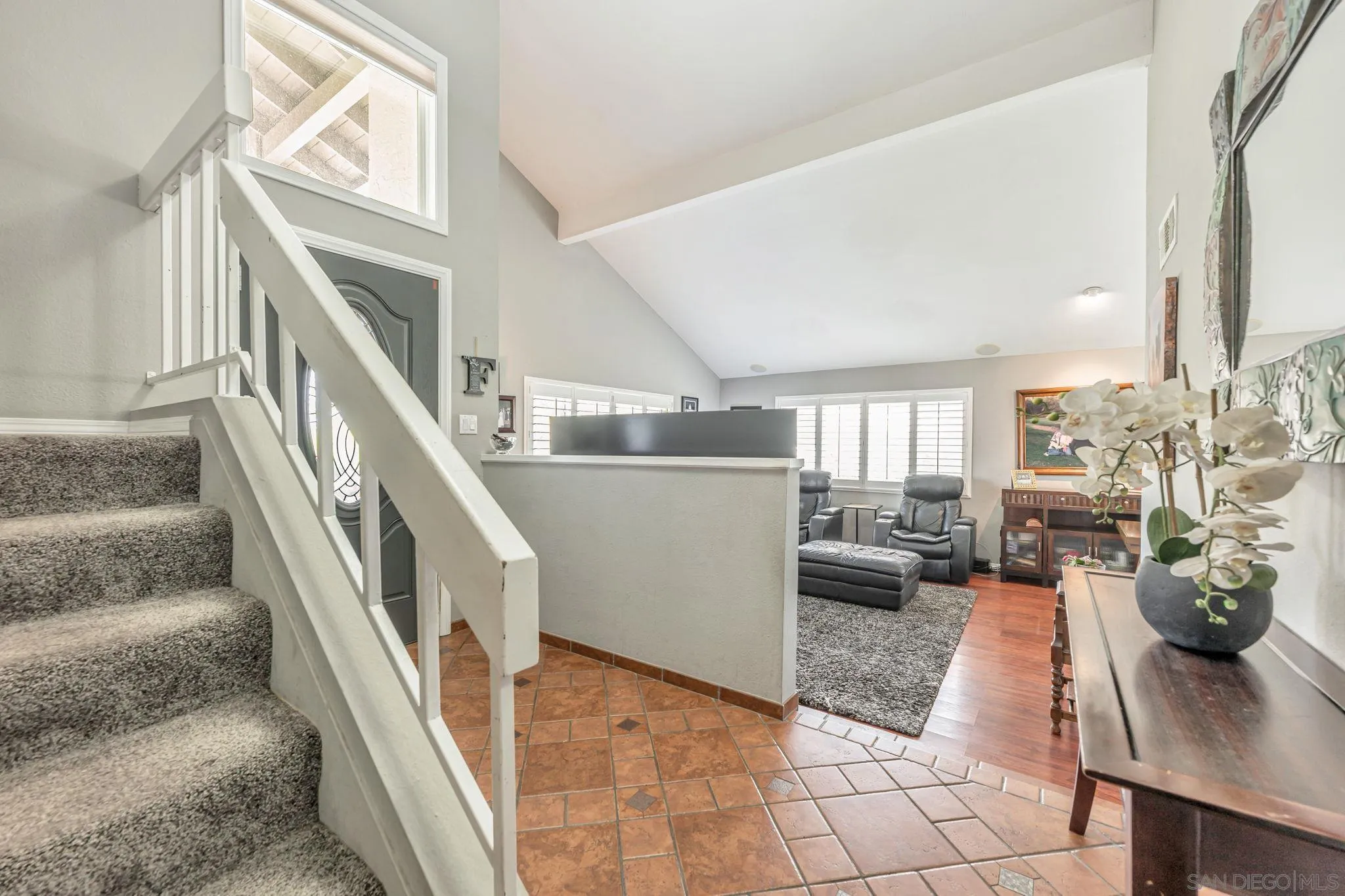 3304 Del Charro Road Jamul, CA 91935 - Photo 5 of 44 a view of entryway and hall with wooden floor