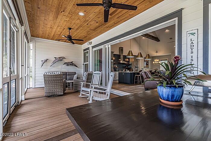 409 Brickyard Point Road South Beaufort, SC 29907 - Photo 29 of 50 48 Screened porch