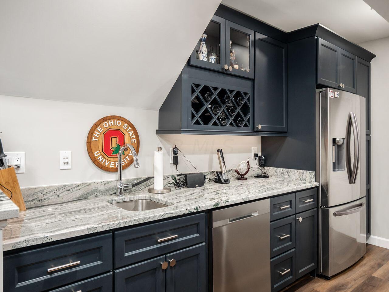 3737 Olentangy River Road Delaware, OH 43015 - Photo 43 of 70 Entertain family and friends in the lower level kitchen area.