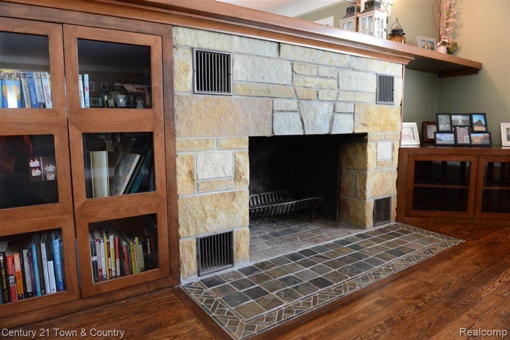 Goregous Stone Fireplace