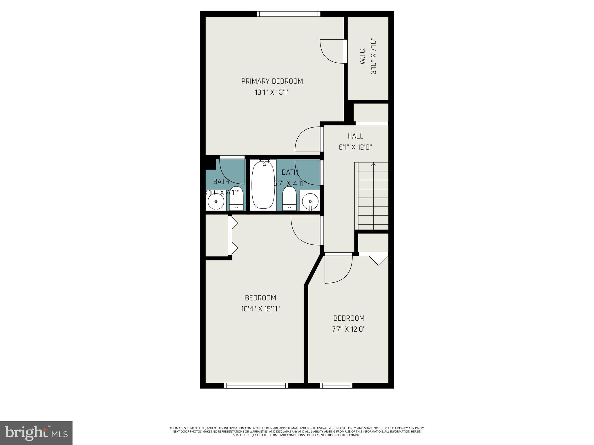 5657 Chelwynd Road Halethorpe, MD 21227 - Photo 8 of 9 Upstairs