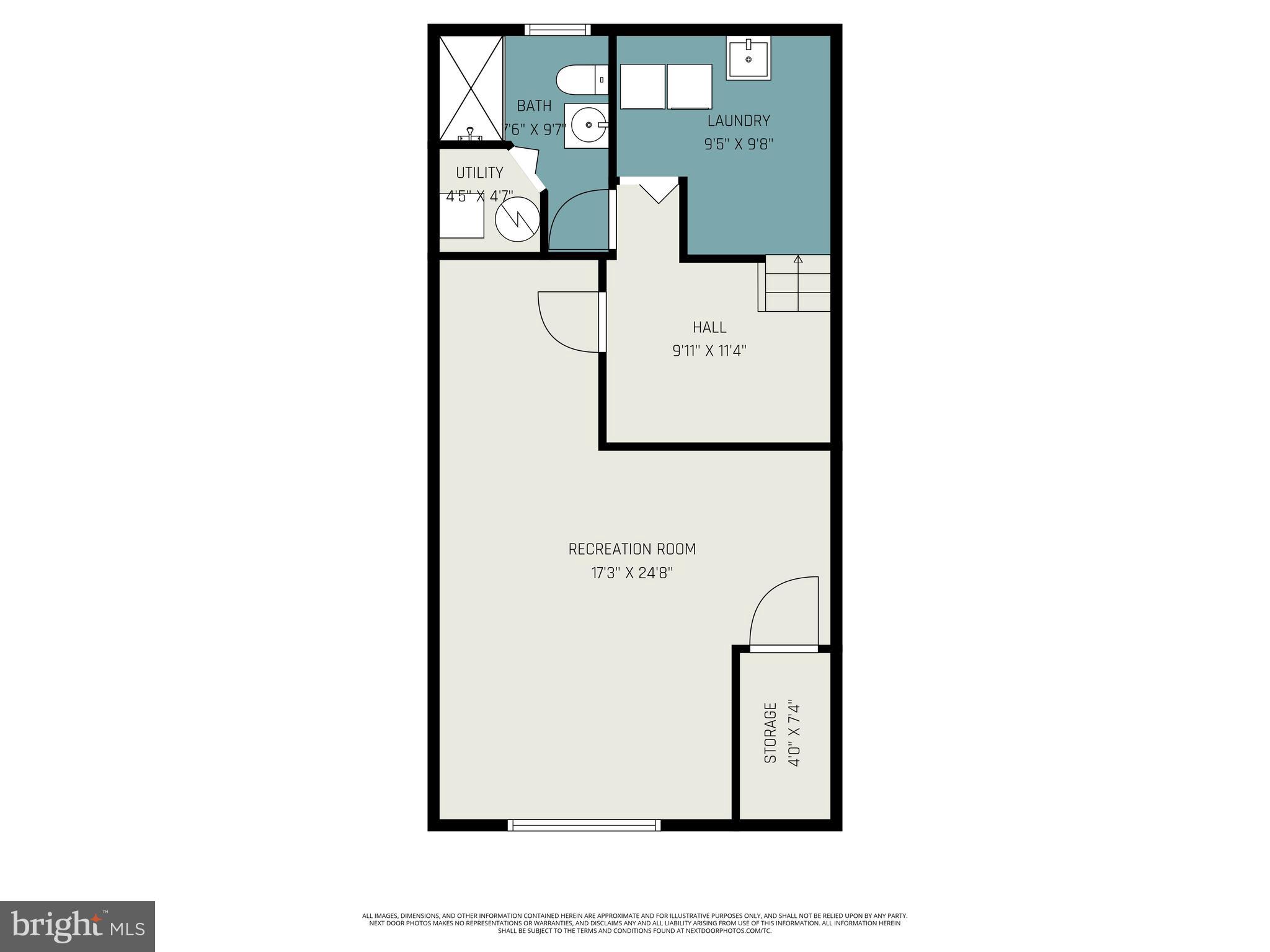 5657 Chelwynd Road Halethorpe, MD 21227 - Photo 9 of 9 Basement