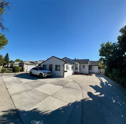 a house with a outdoor space