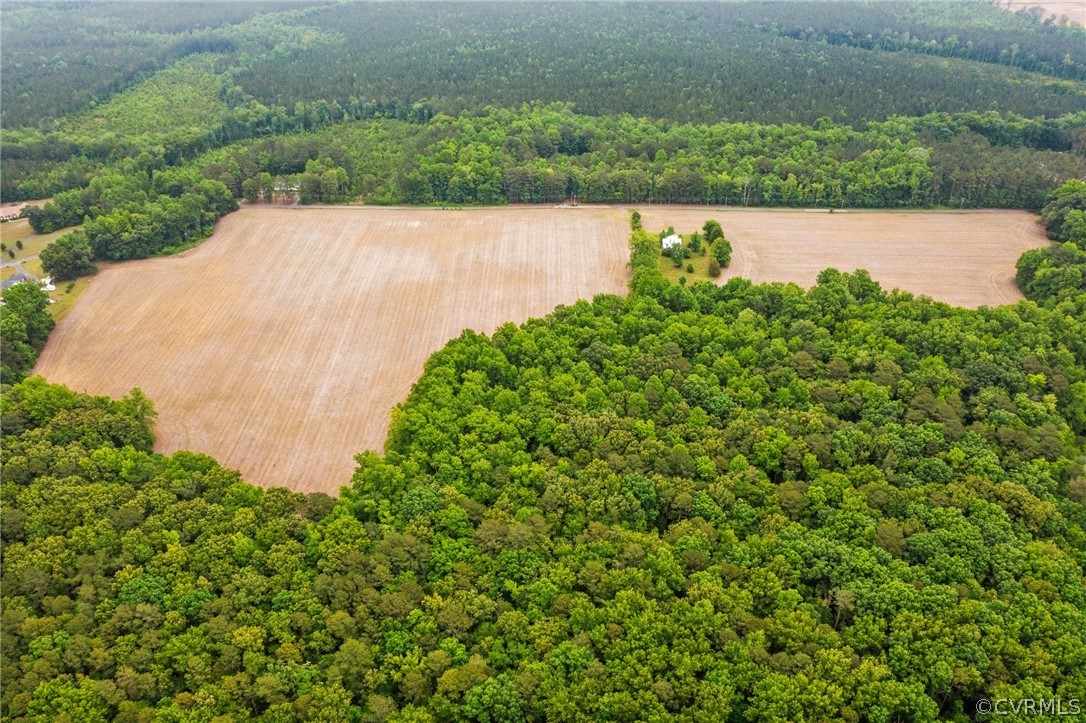 21108 Horseshoe Road Carson, VA 23830 - Photo 12 of 15 an aerial view of a house with a yard and lake view