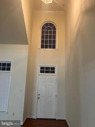 a view of front door