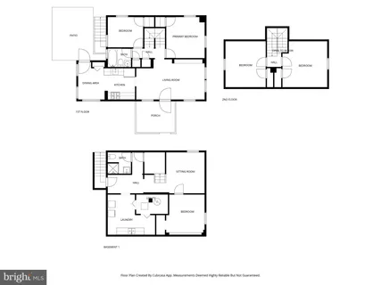 a picture of a bench in front of a wall