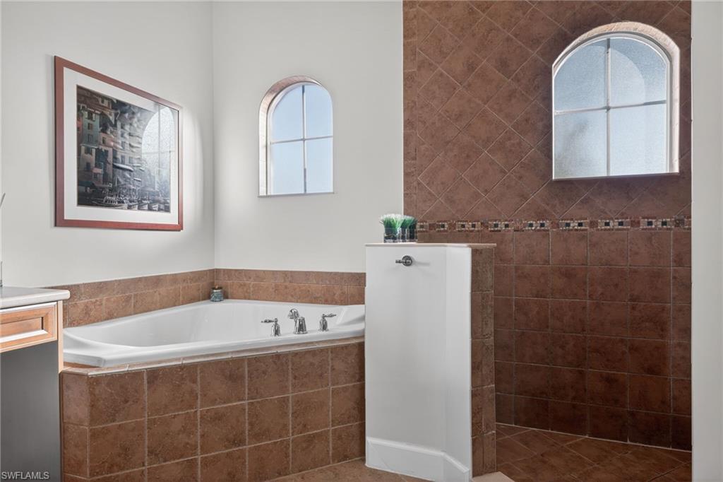 12095 Wicklow Lane Naples, FL 34120 - Photo 17 of 50 a bath tub sitting next to a bathroom sink
