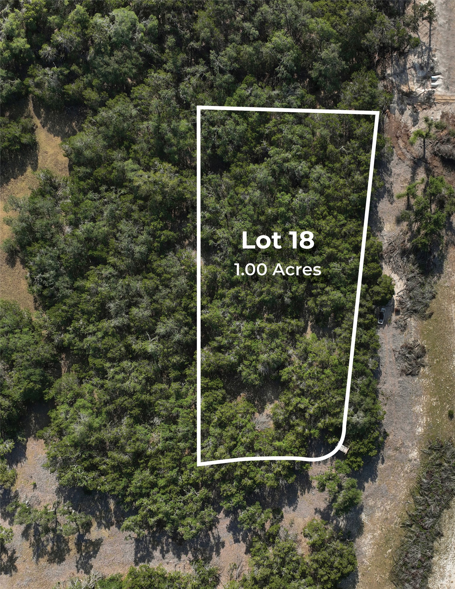 Tbd Kestrel Drive Austin, TX 78737 - Photo 4 of 8 a view of a small yard