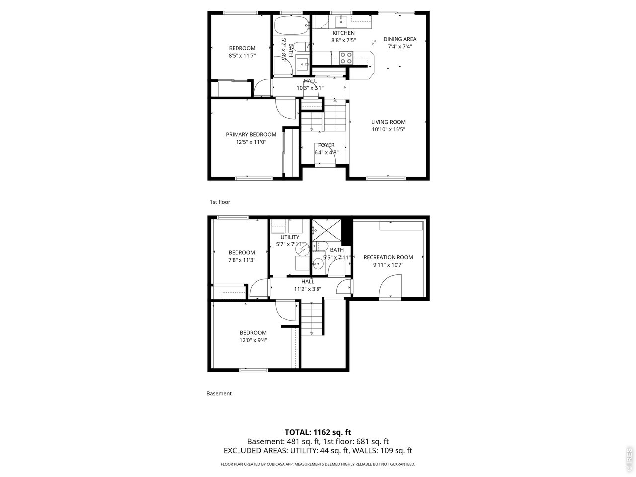 158 4th Street Firestone, CO 80520 - Photo 27 of 32 a picture of a floor plan
