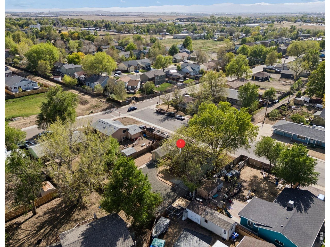 158 4th Street Firestone, CO 80520 - Photo 29 of 32 an aerial view of residential houses with outdoor space