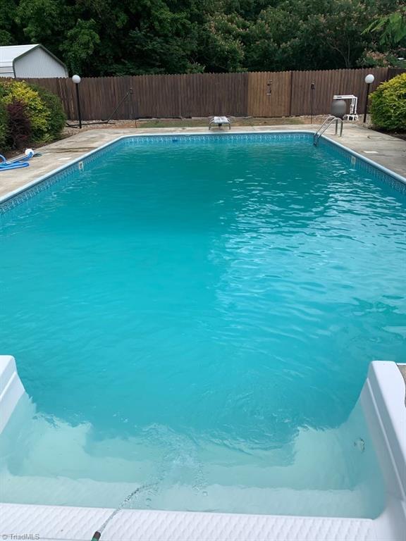 2800 Turner Road Lexington, NC 27292 - Photo 15 of 15 Photo of the pool without a cover, (as previously taken and provided by the owner)