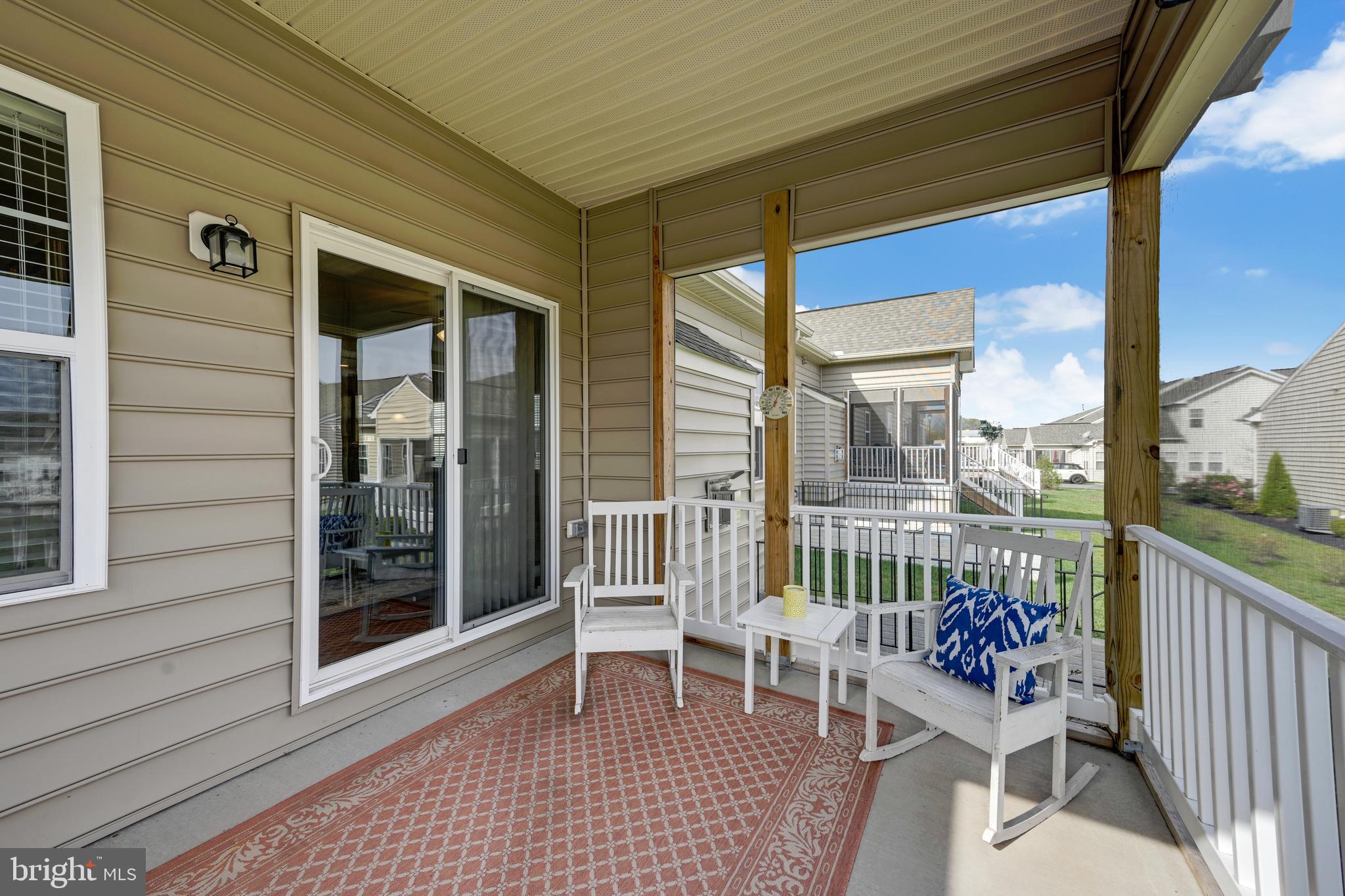24 Trail Ride Drive, Unit 435 Taneytown, MD 21787 - Photo 36 of 61 RELAX IN YOUR SCREENED-IN PORCH!