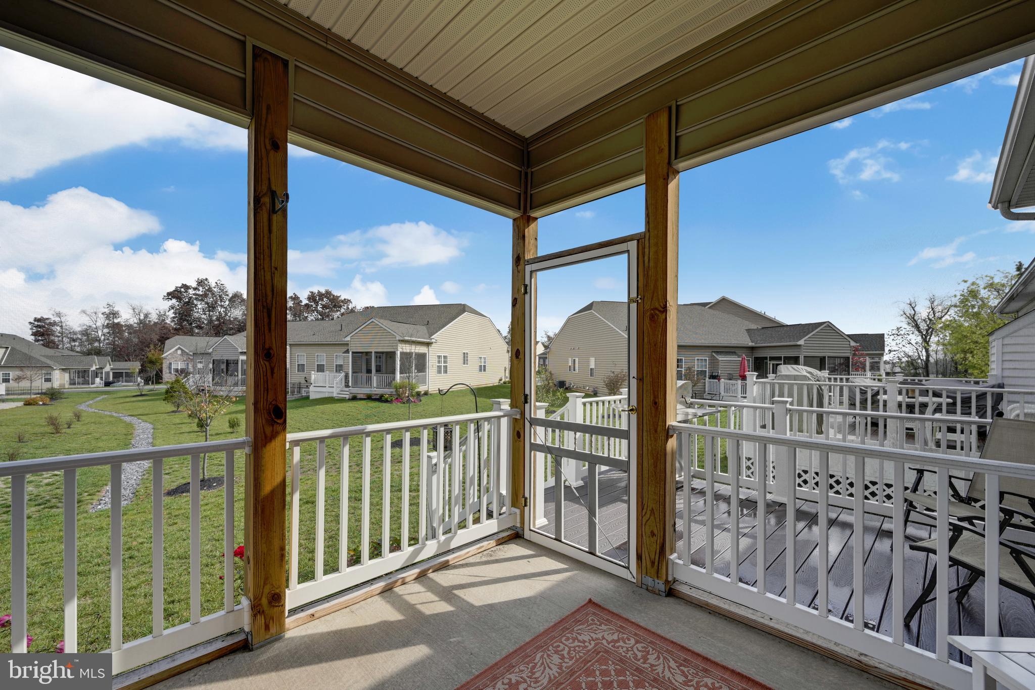 24 Trail Ride Drive, Unit 435 Taneytown, MD 21787 - Photo 37 of 61 SCREENED-IN PORCH