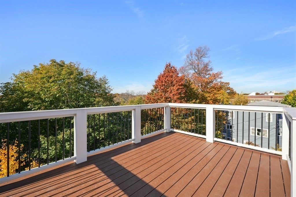 120 School Street, Unit 3 Boston, MA 02119 - Photo 15 of 30 a view of a wooden deck