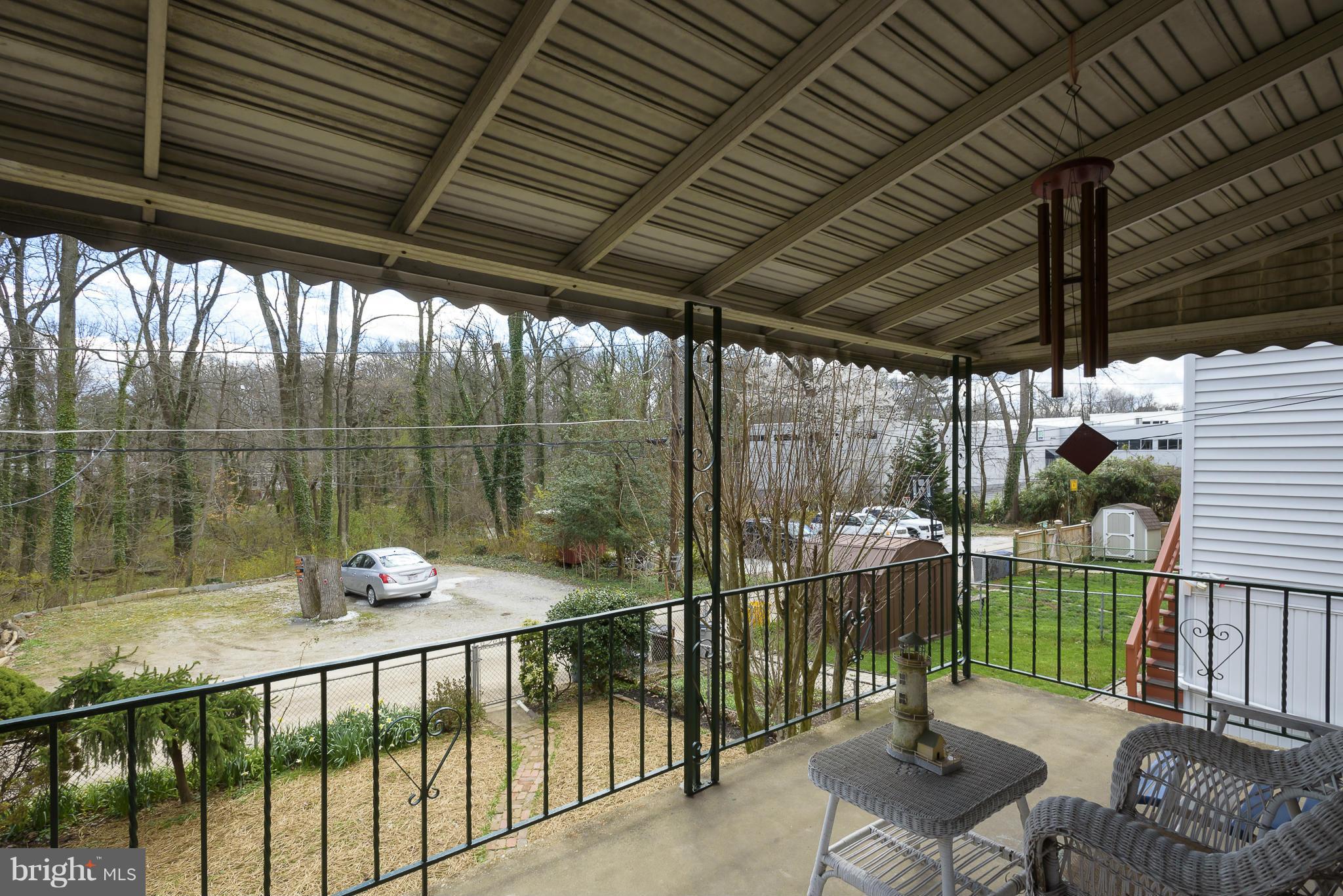 24 Somerset Road Catonsville, MD 21228 - Photo 23 of 29 BACK COVERED PORCH