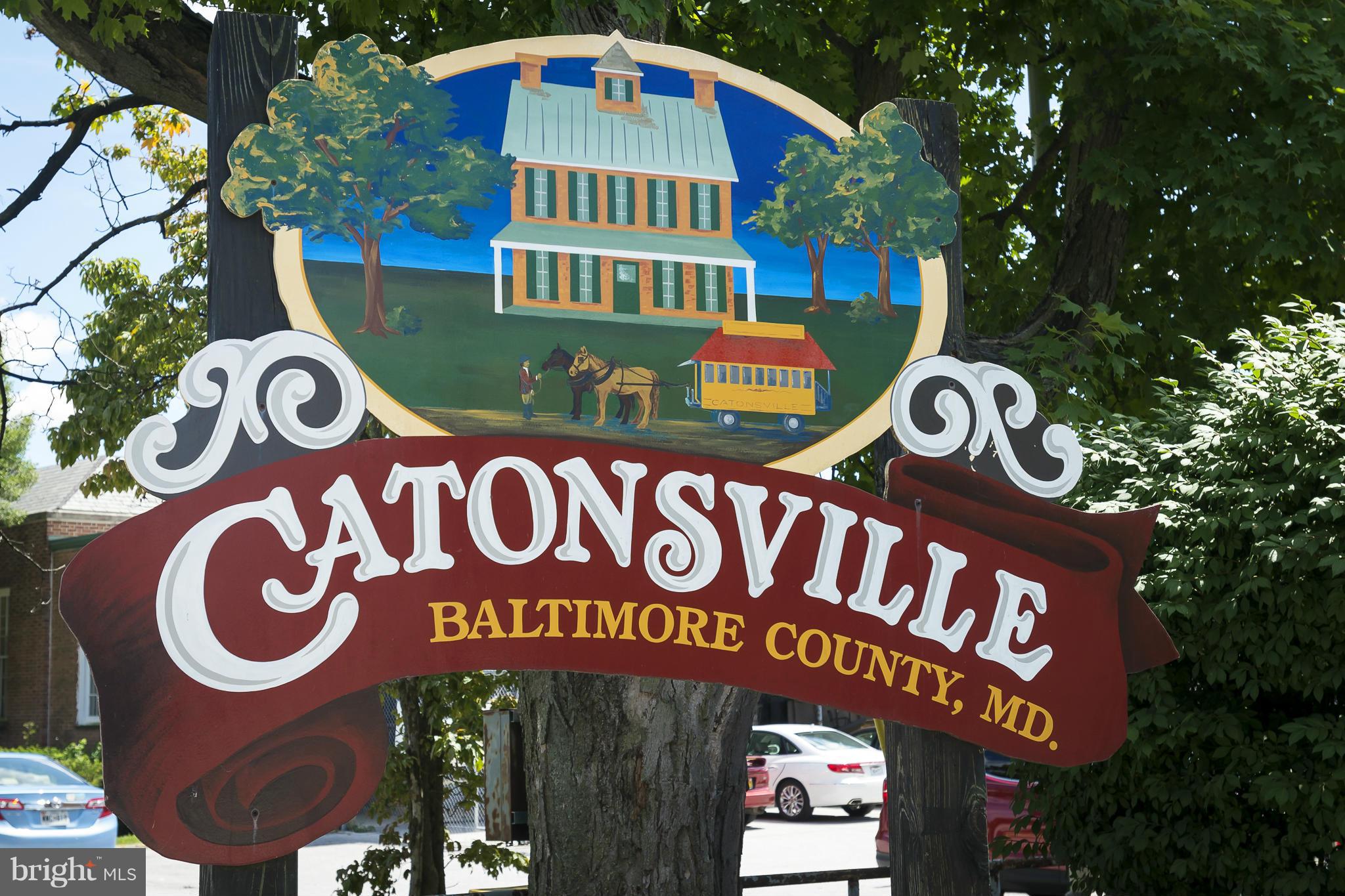 24 Somerset Road Catonsville, MD 21228 - Photo 29 of 29 CATONSVILLE SIGN