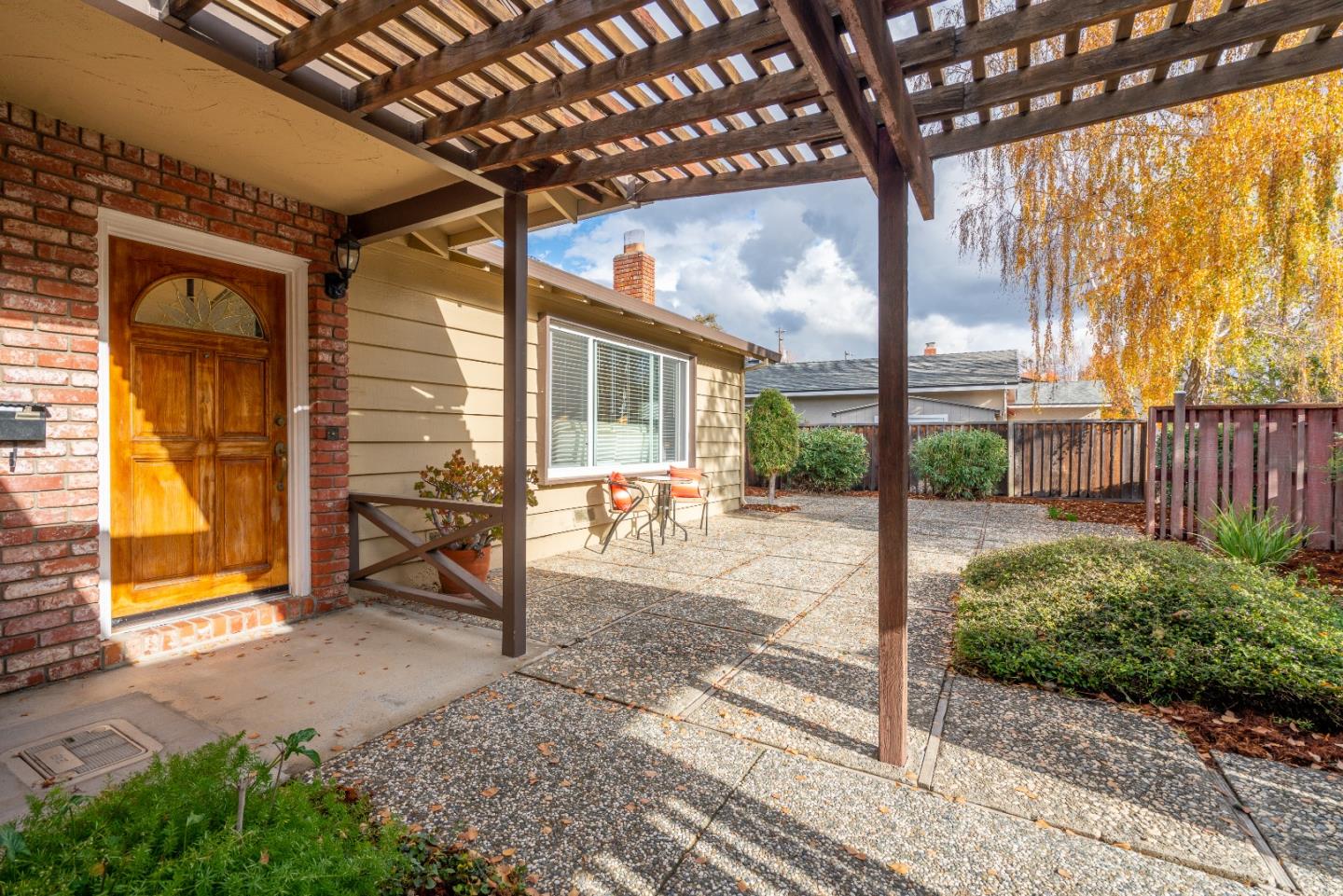 753 Peekskill Drive Sunnyvale, CA 94087 - Photo 4 of 33 a view of a porch with chairs and backyard