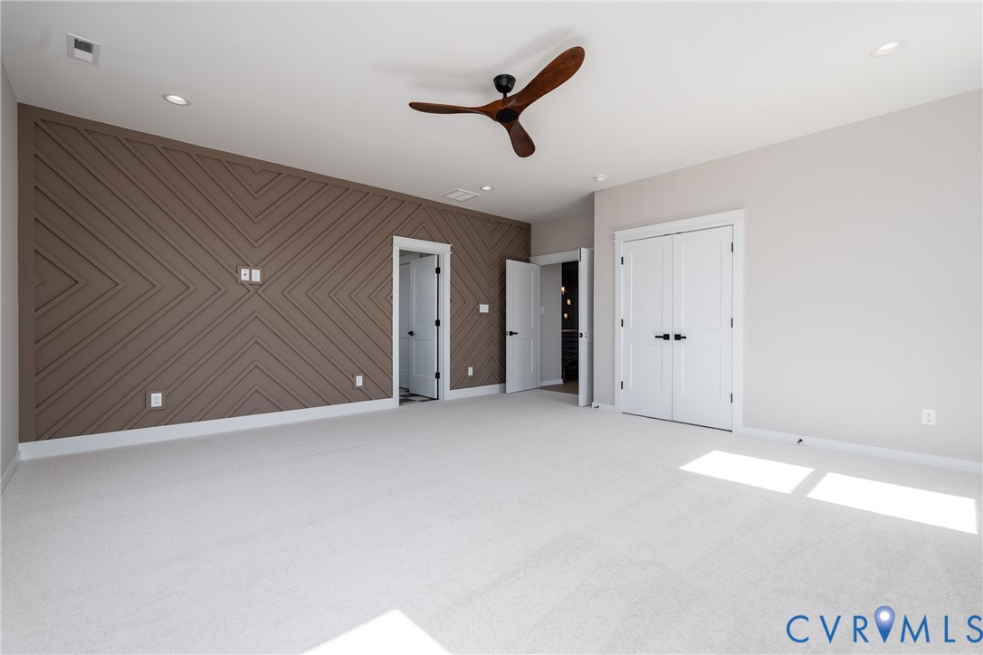 3536 Ampfield Way Midlothian, VA 23112 - Photo 40 of 49 an empty room with closet and windows