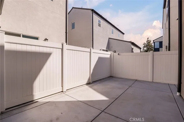 a view of a room with an empty space