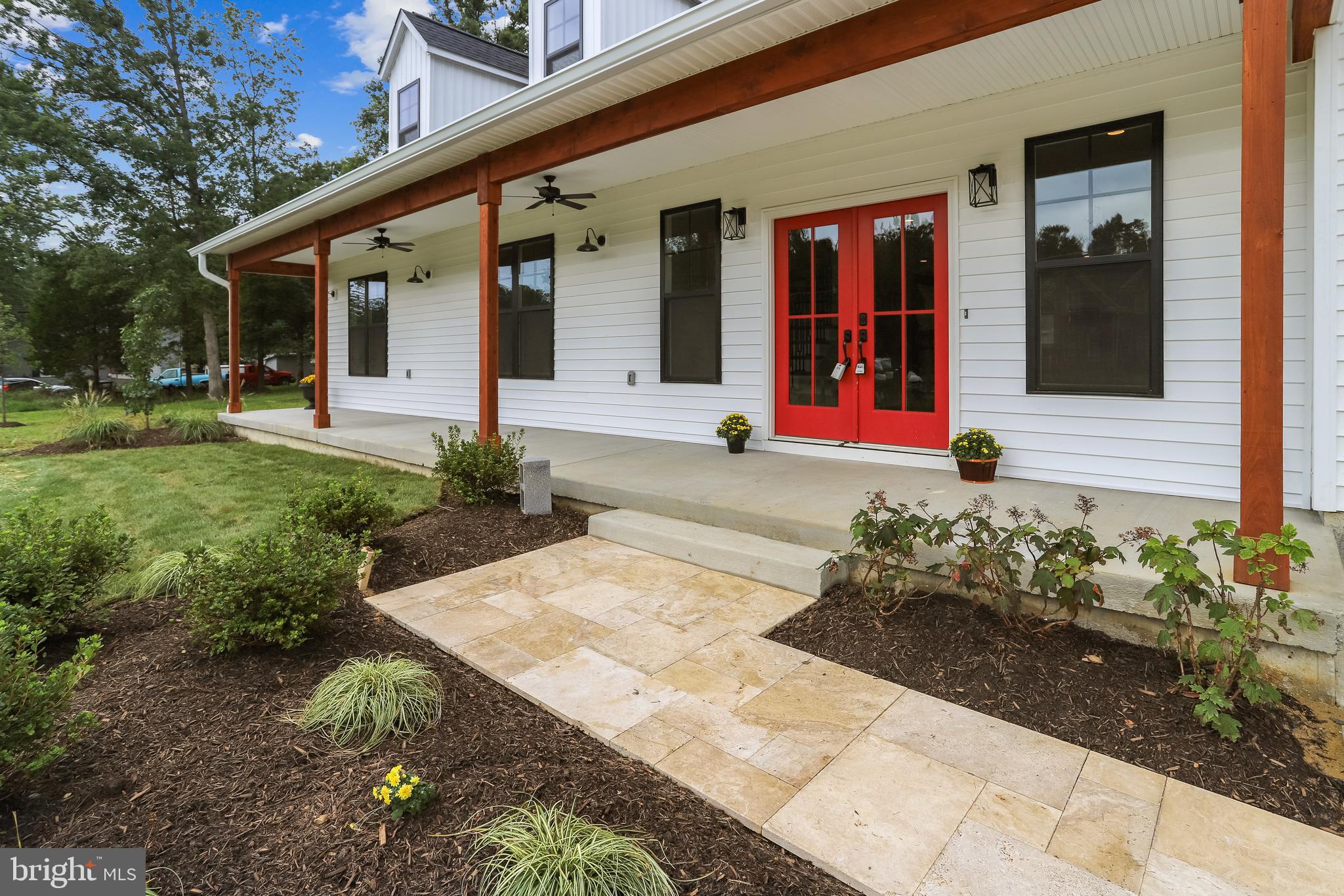 12444 Popes Head Road Clifton, VA 20124 - Photo 2 of 54 Travertine Sidewalk