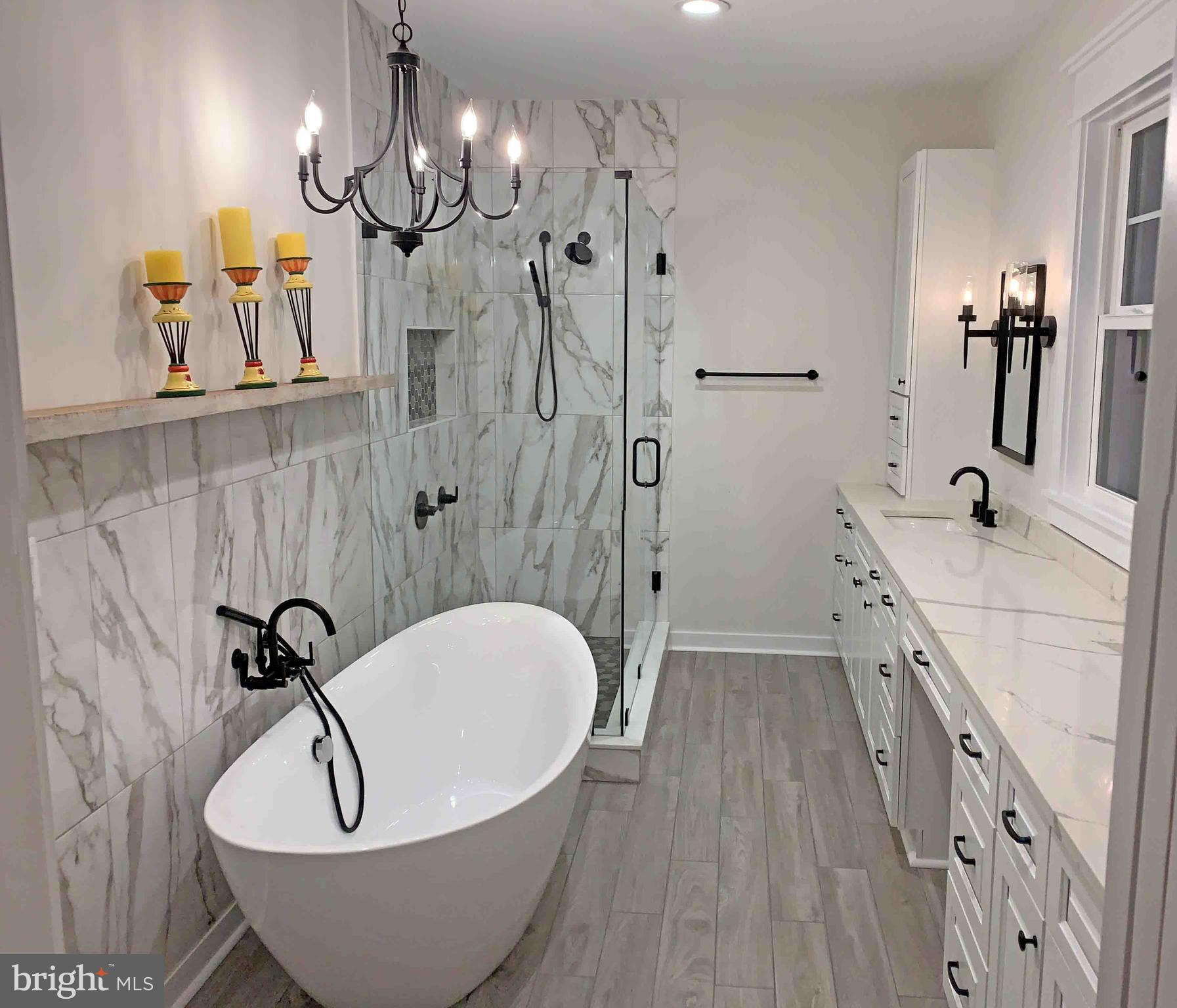 12444 Popes Head Road Clifton, VA 20124 - Photo 15 of 54 !st Floor Primary Bath Luxury Soaking Tub