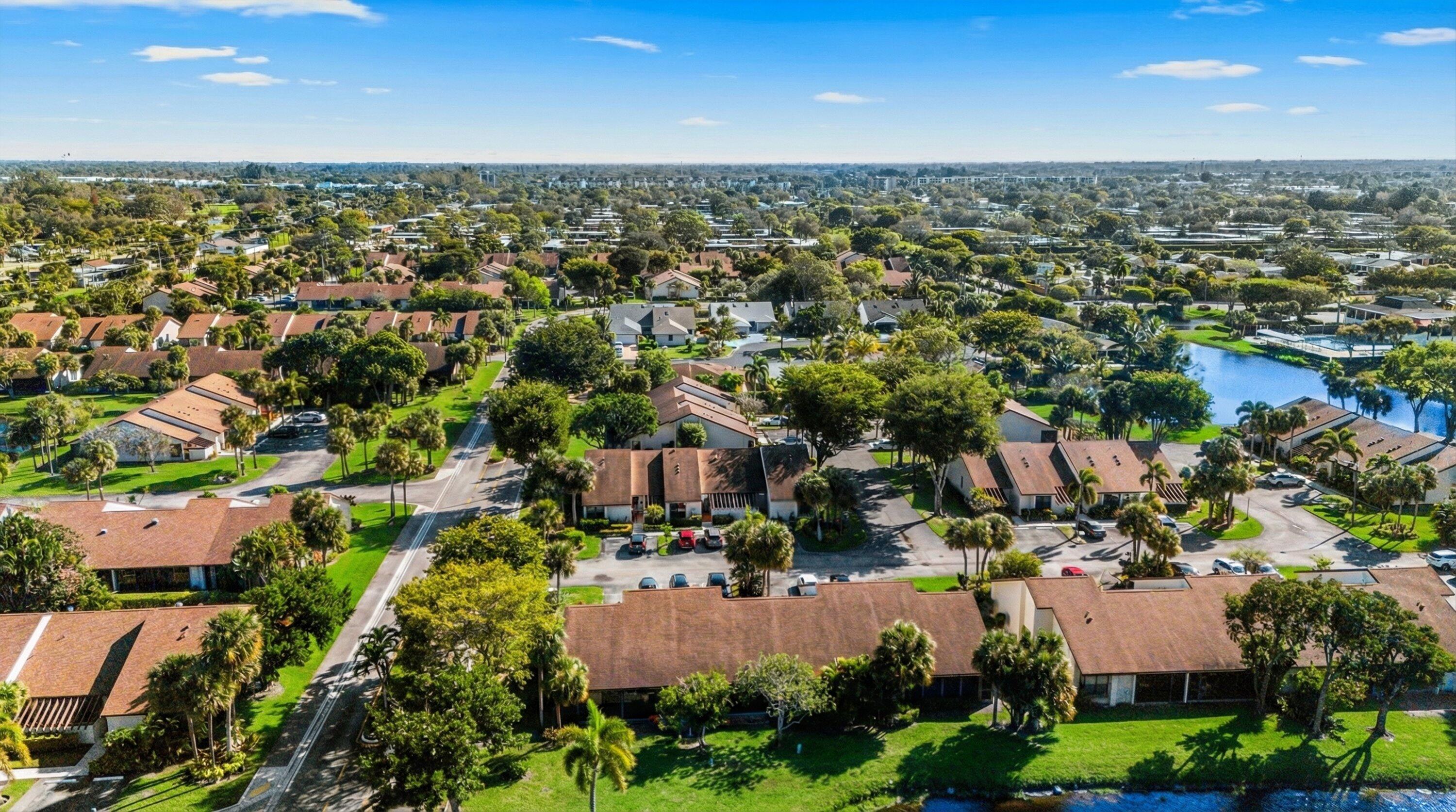 3679 Willow Bend Road, Unit C Lake Worth, FL 33467 - Photo 29 of 29 25-Aerial 2