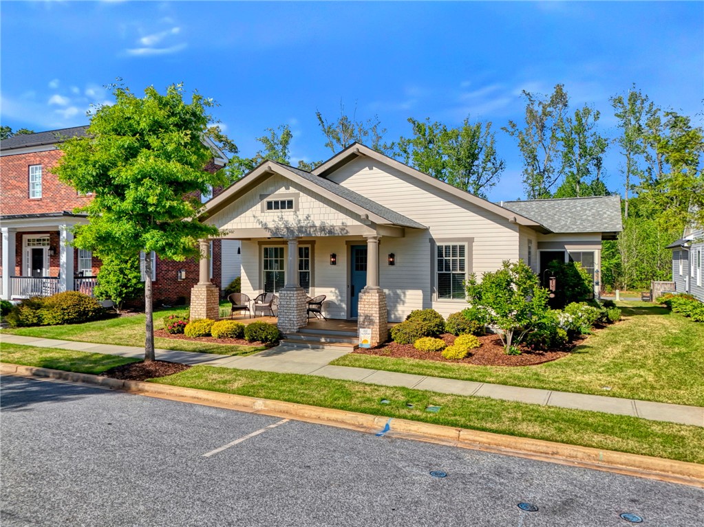 308 Pershing Avenue Clemson, SC 29631 - Photo 26 of 31 This charming home offers a welcoming facade with a cozy porch, perfect for enjoying peaceful mornings.