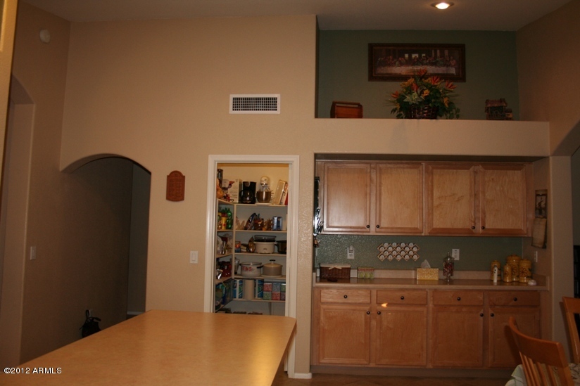 3847 East Simpson Road Gilbert, AZ 85297 - Photo 14 of 35 Kitchen vaulted plant shelves