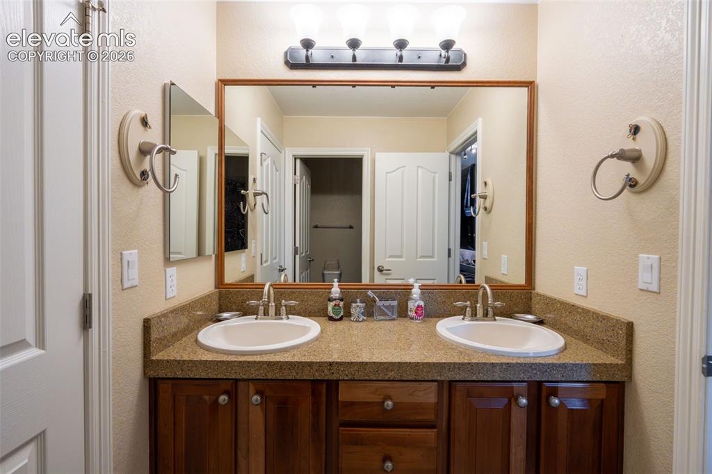 2385 Antelope Ridge Trail Parker, CO 80138 - Photo 36 of 47 UPPER LEVEL JACK AND JILL BATHROOM