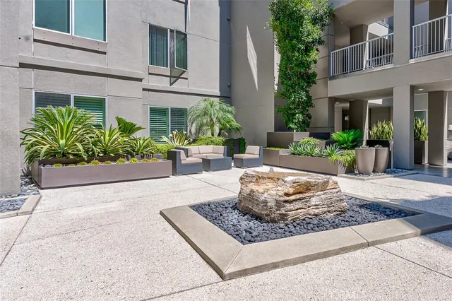 a view of a small space