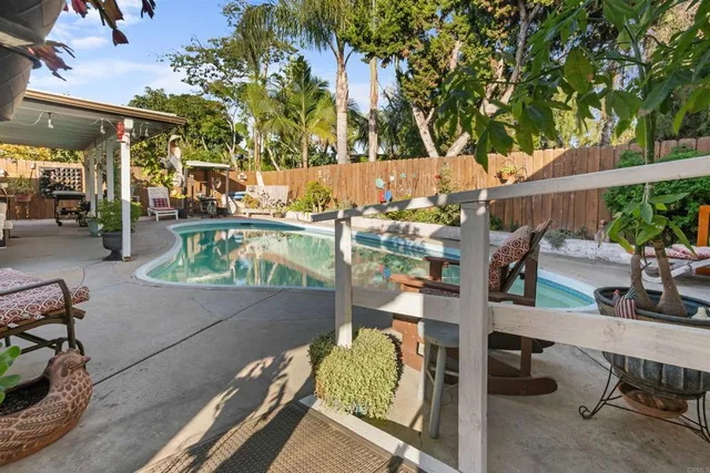 a view of outdoor space and patio