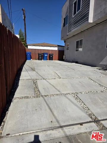 a backyard of a house