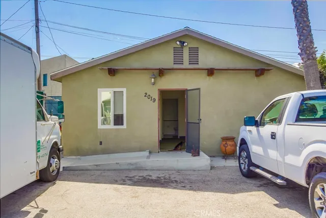 a car parked on the side of the road