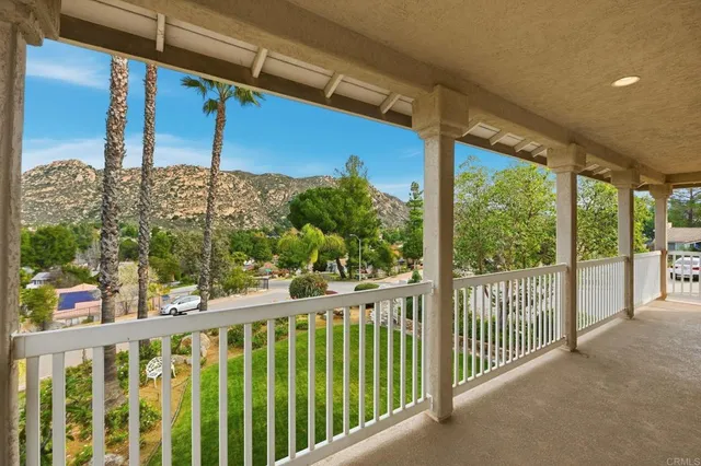 a view of swimming pool with a patio