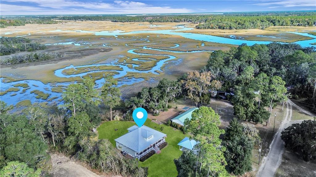 1261 Otter Slide Loop Townsend, GA 31331 - Photo 3 of 52 a view of a city from a lake view