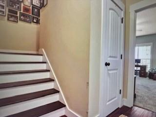 1261 Otter Slide Loop Townsend, GA 31331 - Photo 35 of 52 a view of a hallway with wooden floor and entryway