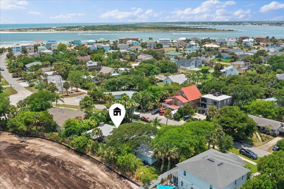 108 Ferrol Road St. Augustine, FL 32084 - Photo 35 of 39 an aerial view of multiple house with yard