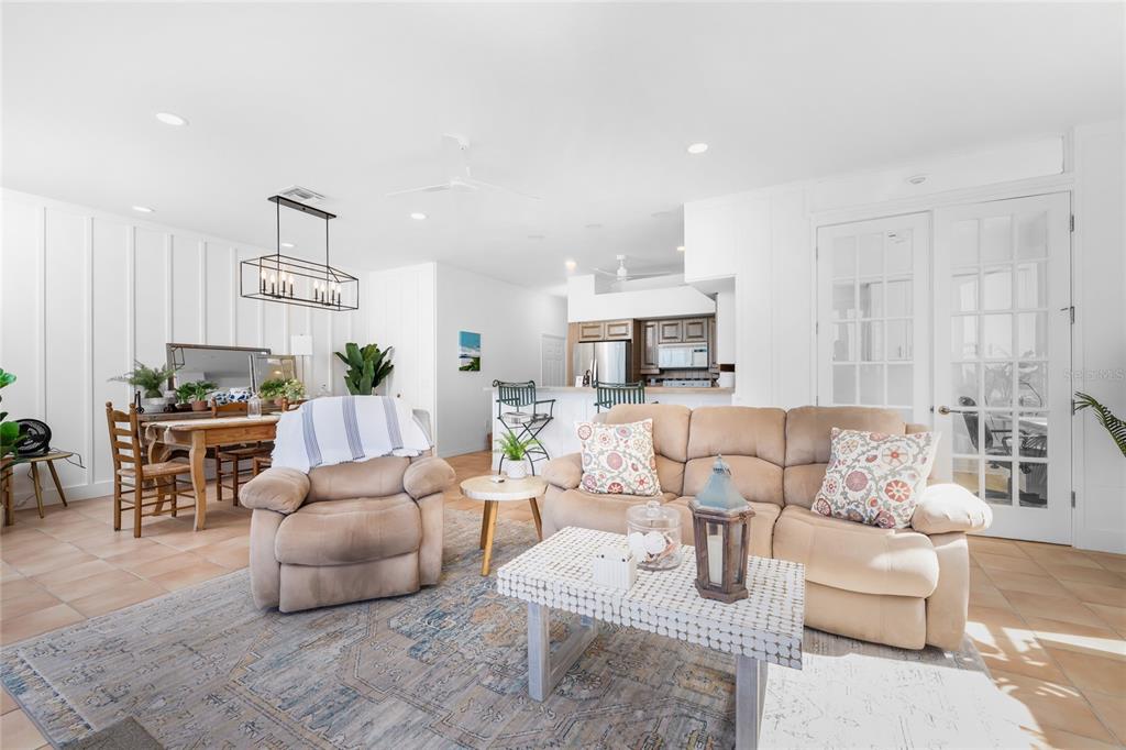 1400 Beach Road, Unit 1 Englewood, FL 34223 - Photo 17 of 68 a living room with furniture and a table
