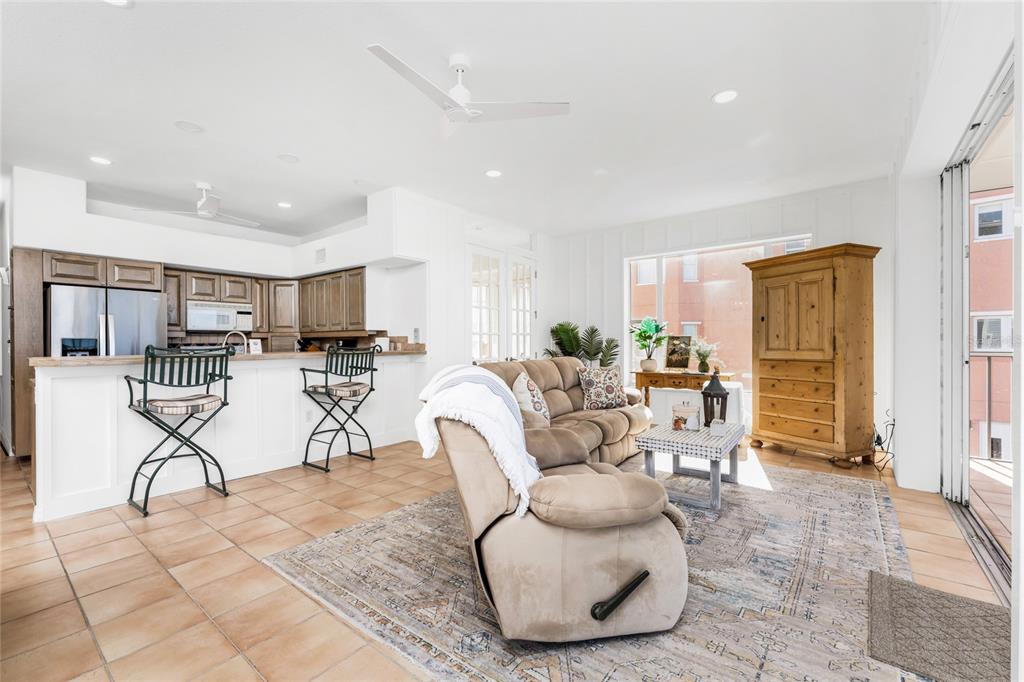1400 Beach Road, Unit 1 Englewood, FL 34223 - Photo 19 of 68 a living room with furniture and a table