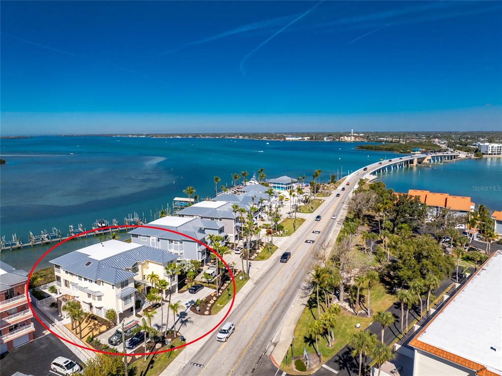 1400 Beach Road, Unit 1 Englewood, FL 34223 - Photo 55 of 68 a view of a lake from a balcony
