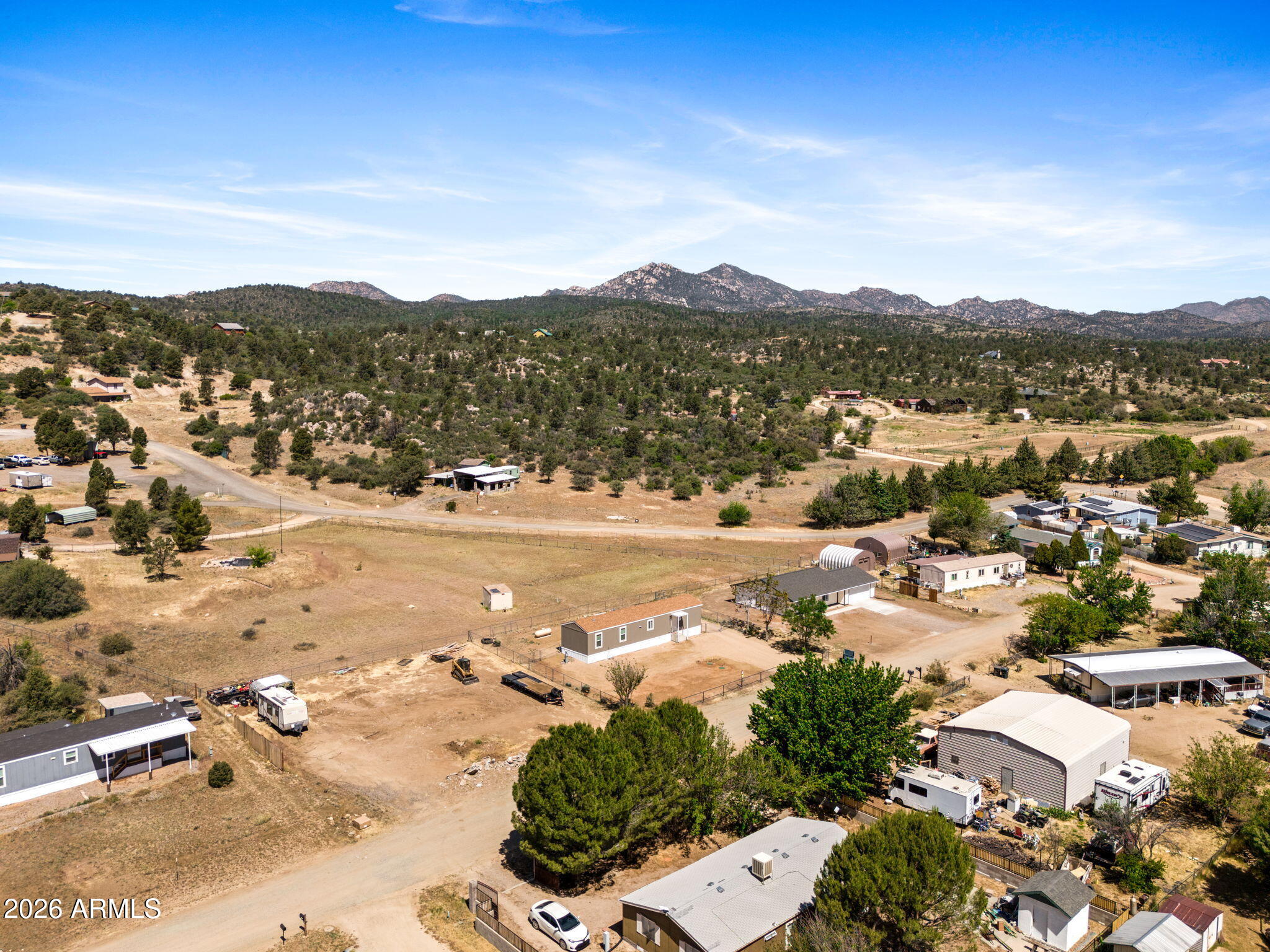 18296 Frontier Road Peeples Valley, AZ 86332 - Photo 38 of 44 a view of a city