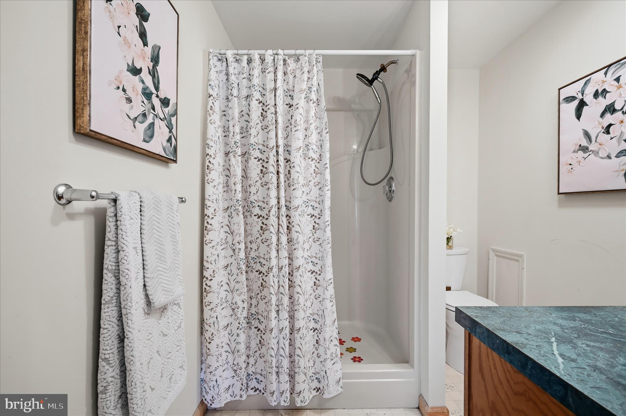 804 North Reymann Street Ranson, WV 25438 - Photo 26 of 53 a bathroom with a granite countertop shower and a sink
