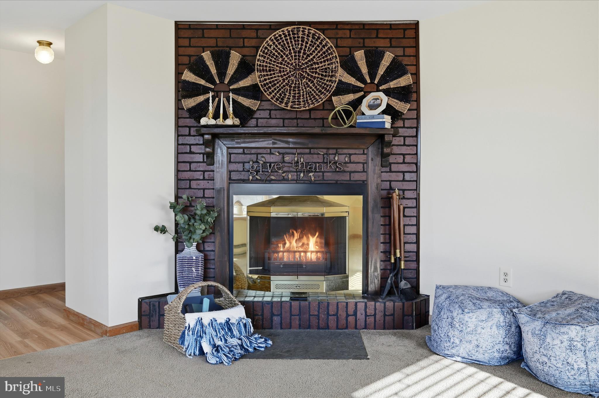 804 North Reymann Street Ranson, WV 25438 - Photo 7 of 53 a living room with furniture a fireplace and a rug