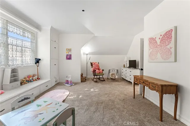 a view of a lake with a mountain