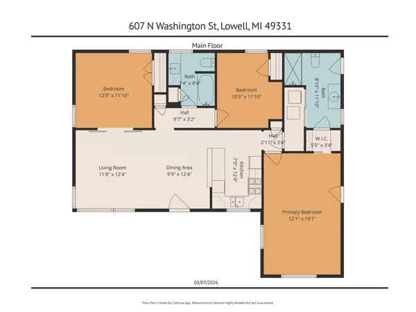 $260,000 | 607 North Washington Street, Lowell, MI 49331